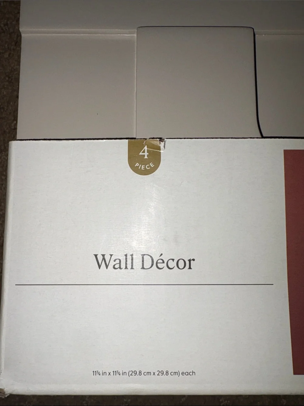 Threshold 4 piece wall art